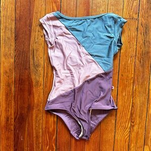 Yumiko Boat Neck Leotard